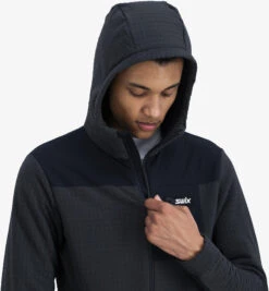 Swix Surmount Stormfleece Hood Jacket M -Swix 13191 10000 detail01