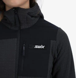 Swix Surmount Stormfleece Hood Jacket W -Swix 13196 10000 back02