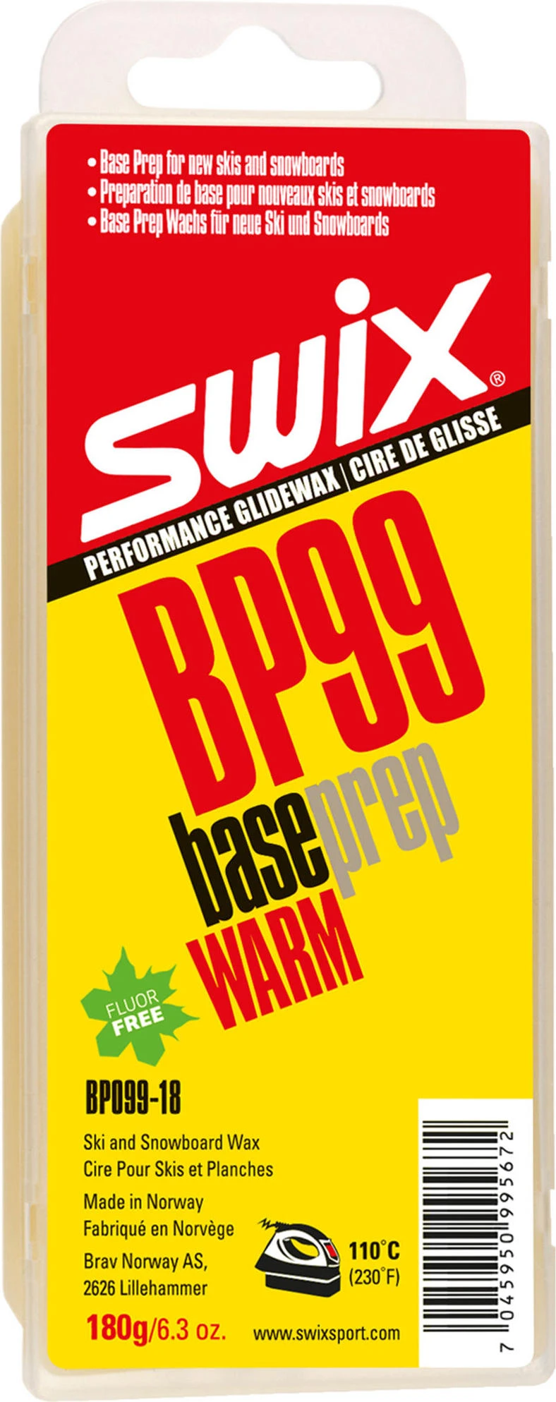 Swix BP99 Base Prep Soft, 180g 1 Swix BP99 Base Prep Soft, 180g