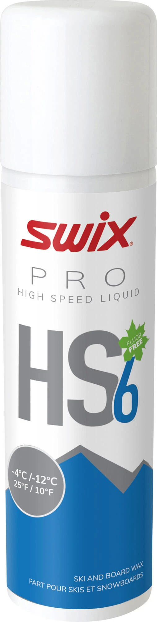Swix HS6 Liq. Blue, -4°C/-12°C, 125ml 1 Swix HS6 Liq. Blue, -4°C/-12°C, 125ml