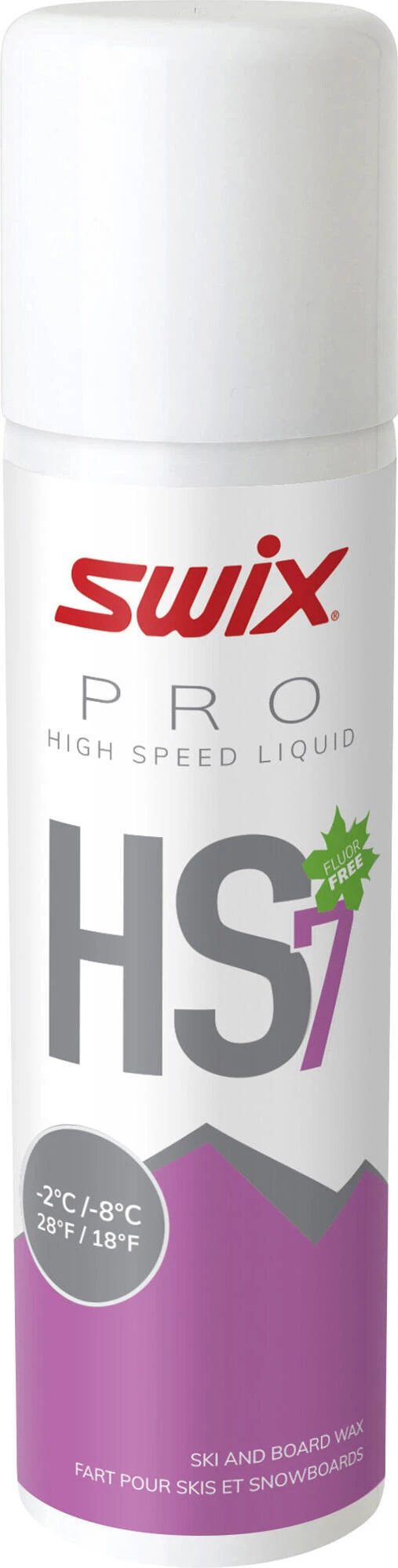 Swix HS7 Liq. Violet, -2°C/-8°C, 125ml 1 Swix HS7 Liq. Violet, -2°C/-8°C, 125ml