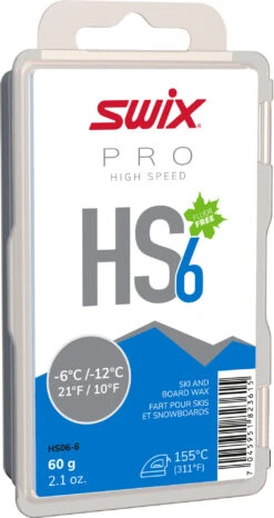 Swix HS6 Blue, -6°C/-12°C, 60g