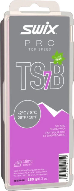 Swix TS7 Black, -2°C/-8°C, 180g