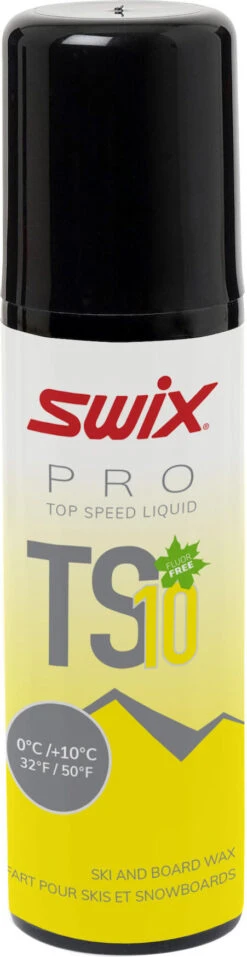 Swix TS10 Liq. Yellow, +2°C/+10°C, 50ml