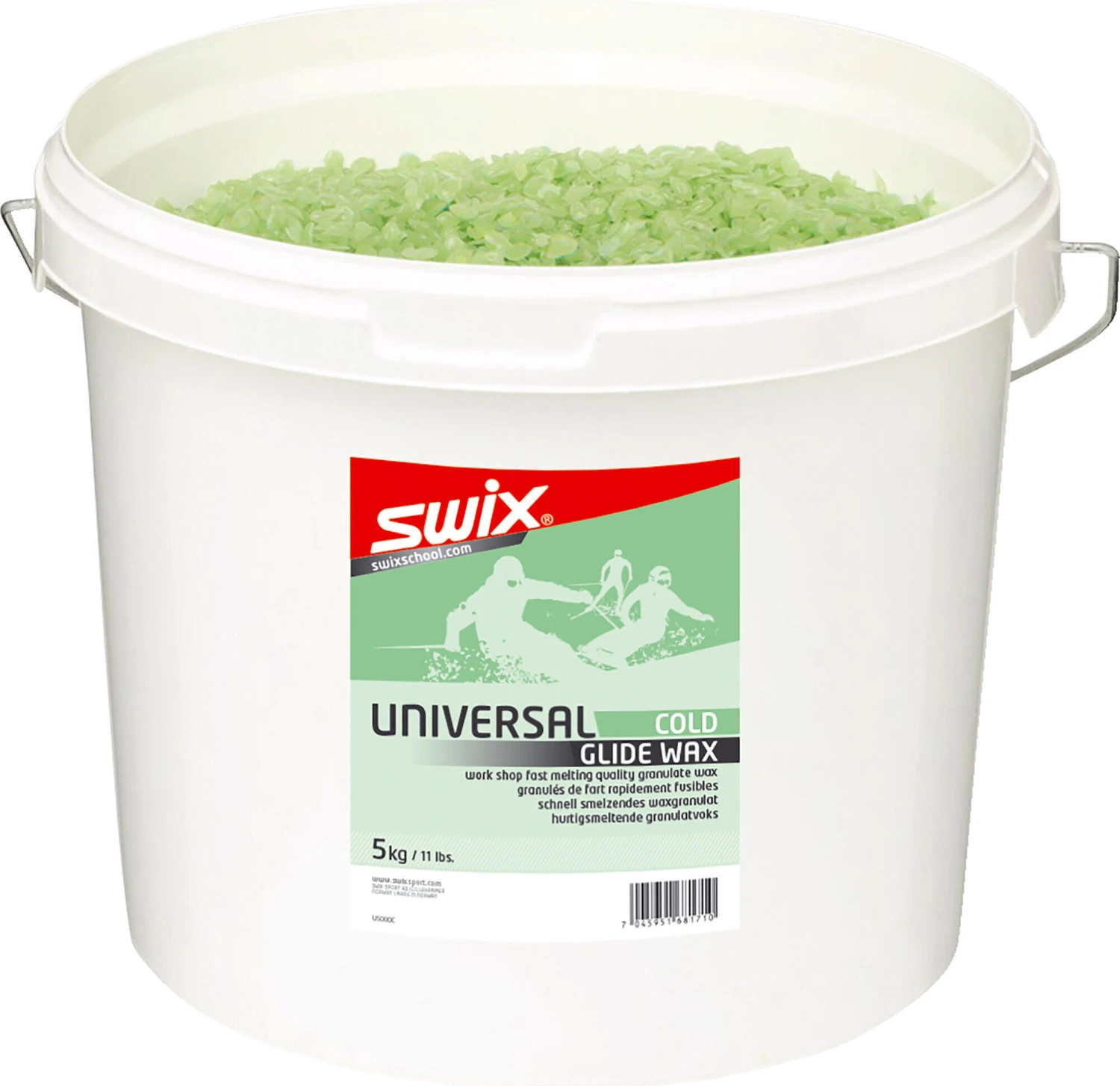 Swix U5000C Uni Wax Cold Pellets 5000g 1 Swix U5000C Uni Wax Cold Pellets 5000g