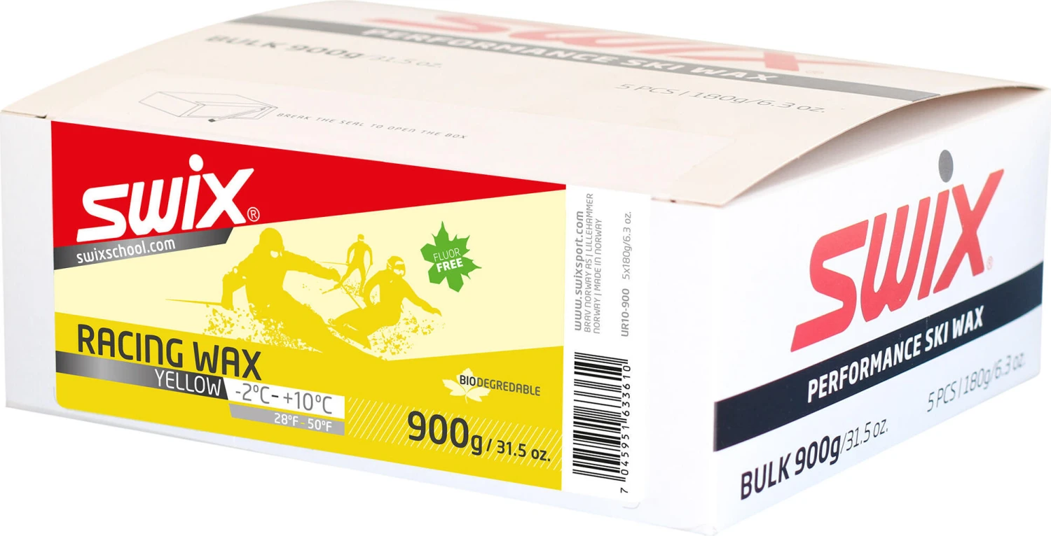 Swix UR10 Yellow Bio Racing Wax, 900g 1 Swix UR10 Yellow Bio Racing Wax, 900g