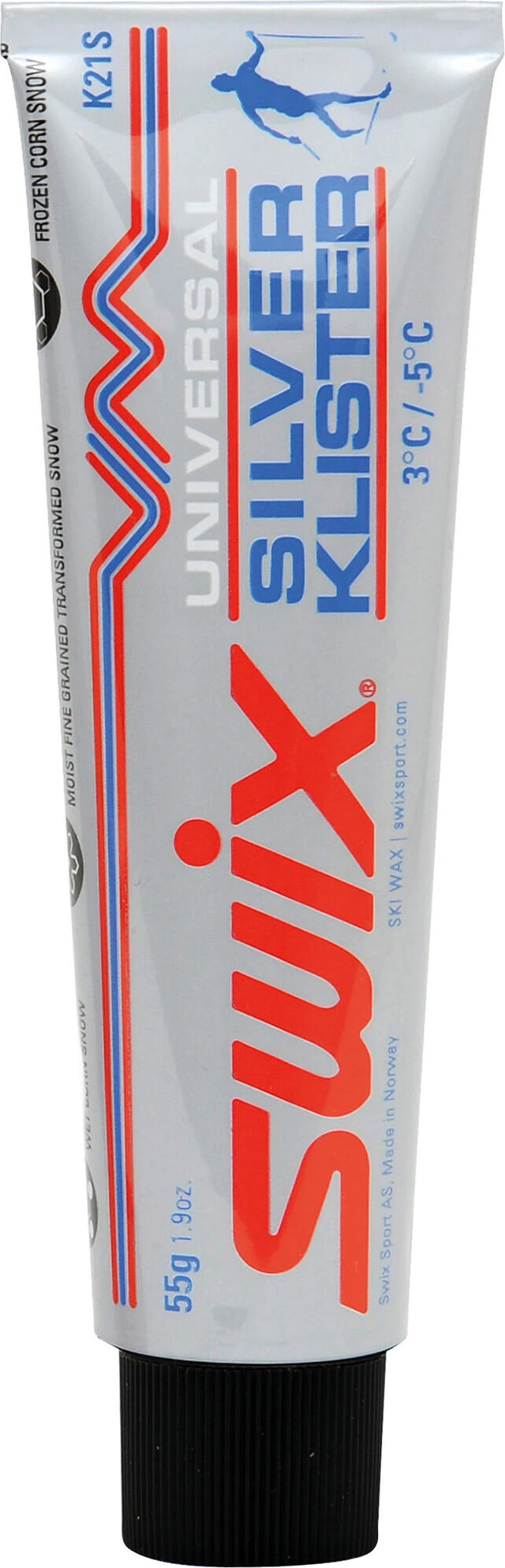 Swix K21S Uni Silver Klister 3C To -5C 2 Swix K21S Uni Silver Klister 3C To -5C – Bild 2